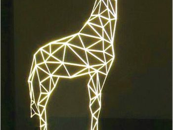 Лампа с жирафом