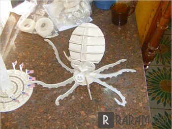 3D осьминог