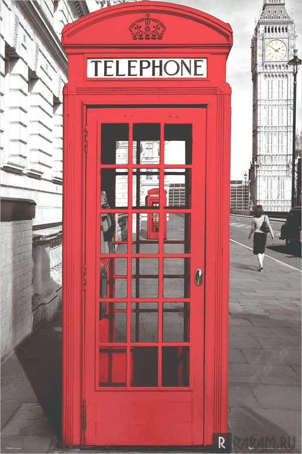 Лондонская телефонная будка