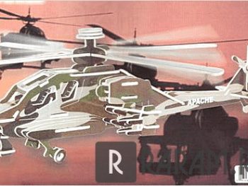 Сборный вертолет Apache