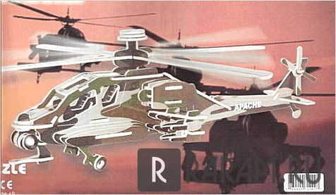Сборный вертолет Apache