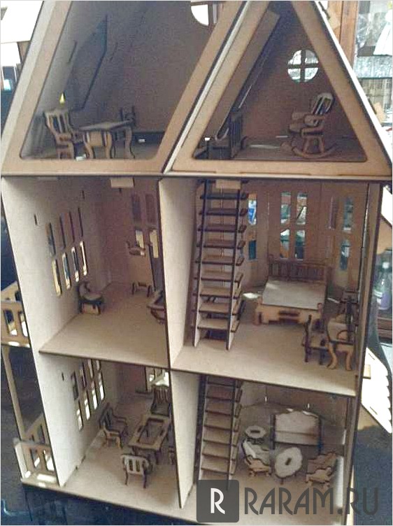 Мебель для кукольного домика