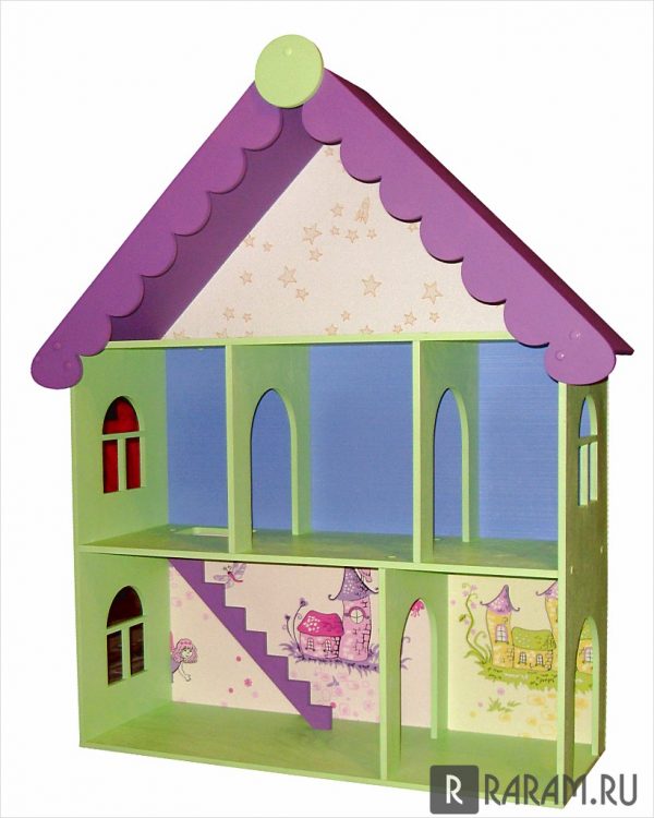 Кукольный домик с арками
