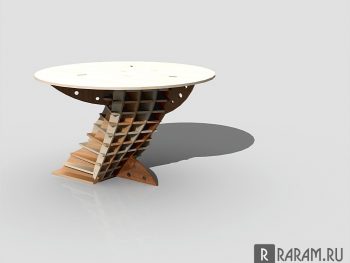 Асимметричный круглый стол